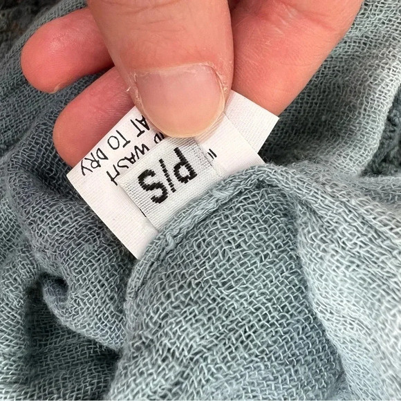 Jen’s Pirate Booty Blue Tie Dye Boho Jumpsuit Size S - Picture 9 of 9